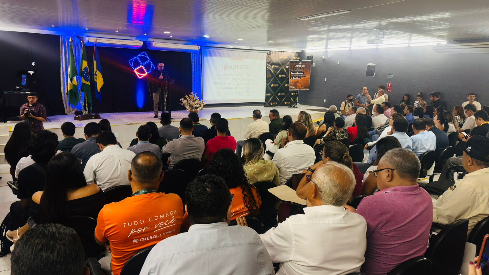 Abertura do I Seminário Conectando o Sertão na FAUNIQ — Quixeramobim