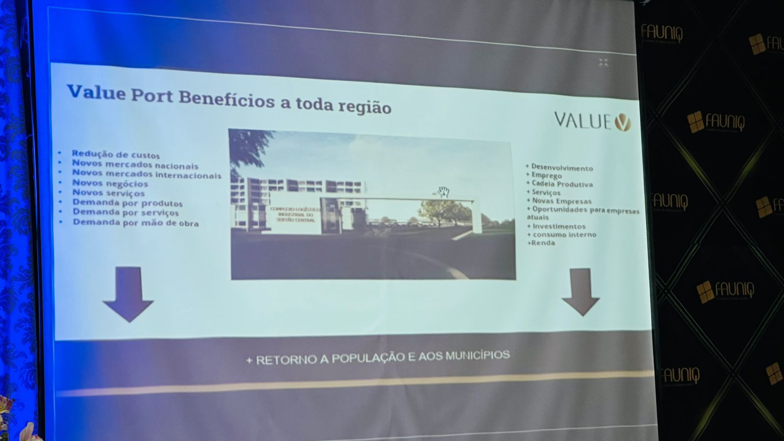 Slide Value Port — Benefícios a toda a região