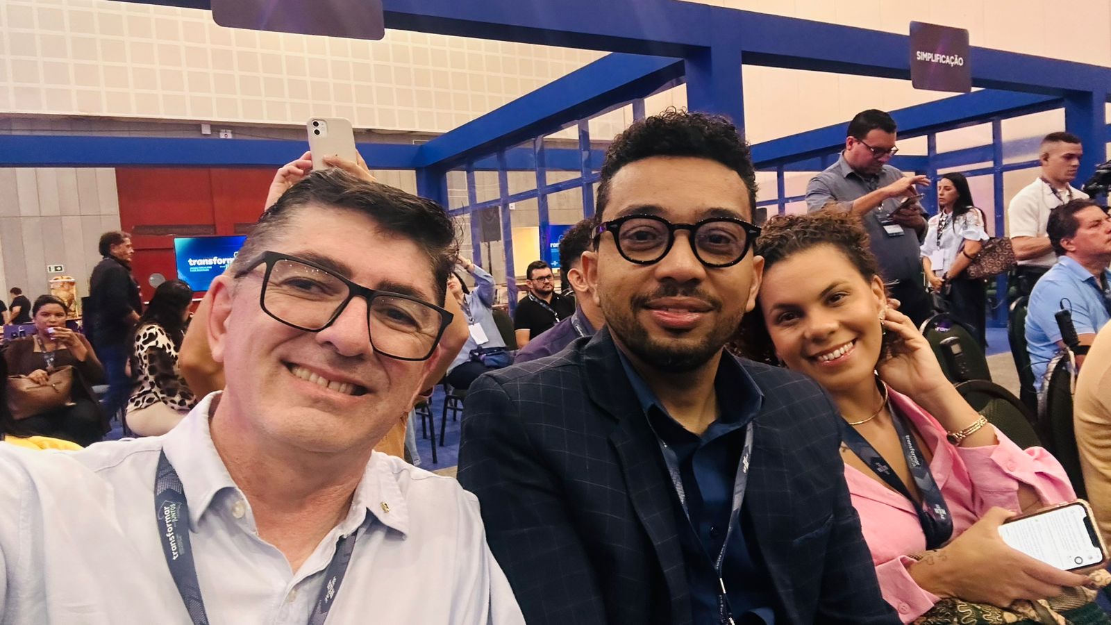 Equipe ADESCC durante o Transformar Juntos